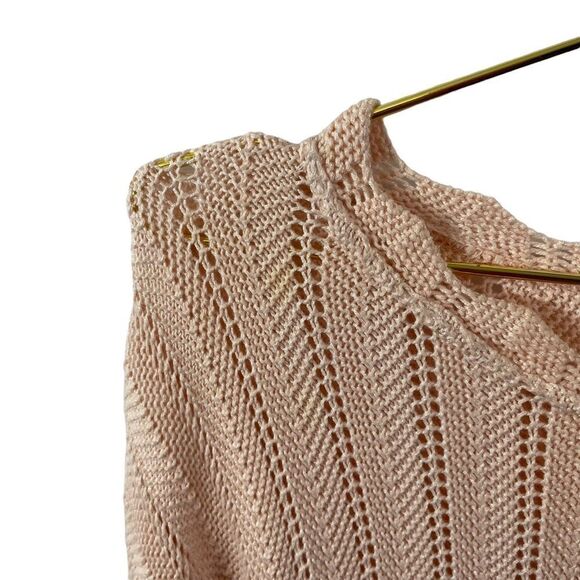 American Knitworks Pink Sweater Dress Size MED - Picture 4 of 10